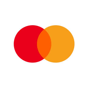 Mastercard logo.