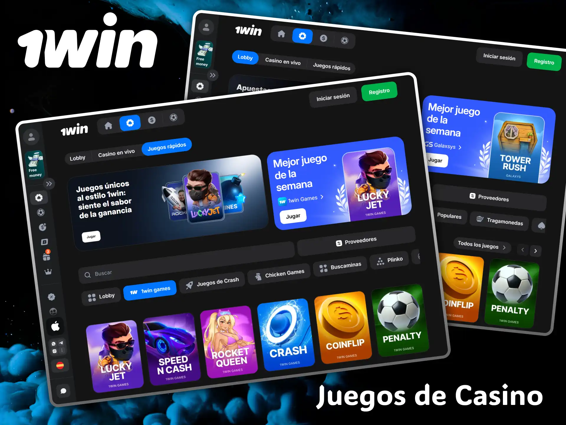 Disfruta de la mejor variedad de juegos de casino rápidos y dinámicos en 1win.