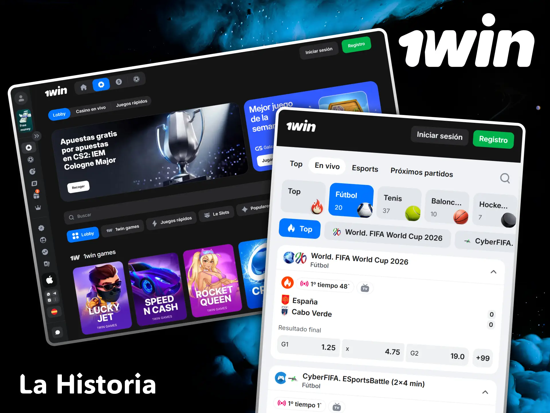 Descubra la exitosa trayectoria de desarrollo y la historia de crecimiento continuo que sustentan a 1win.