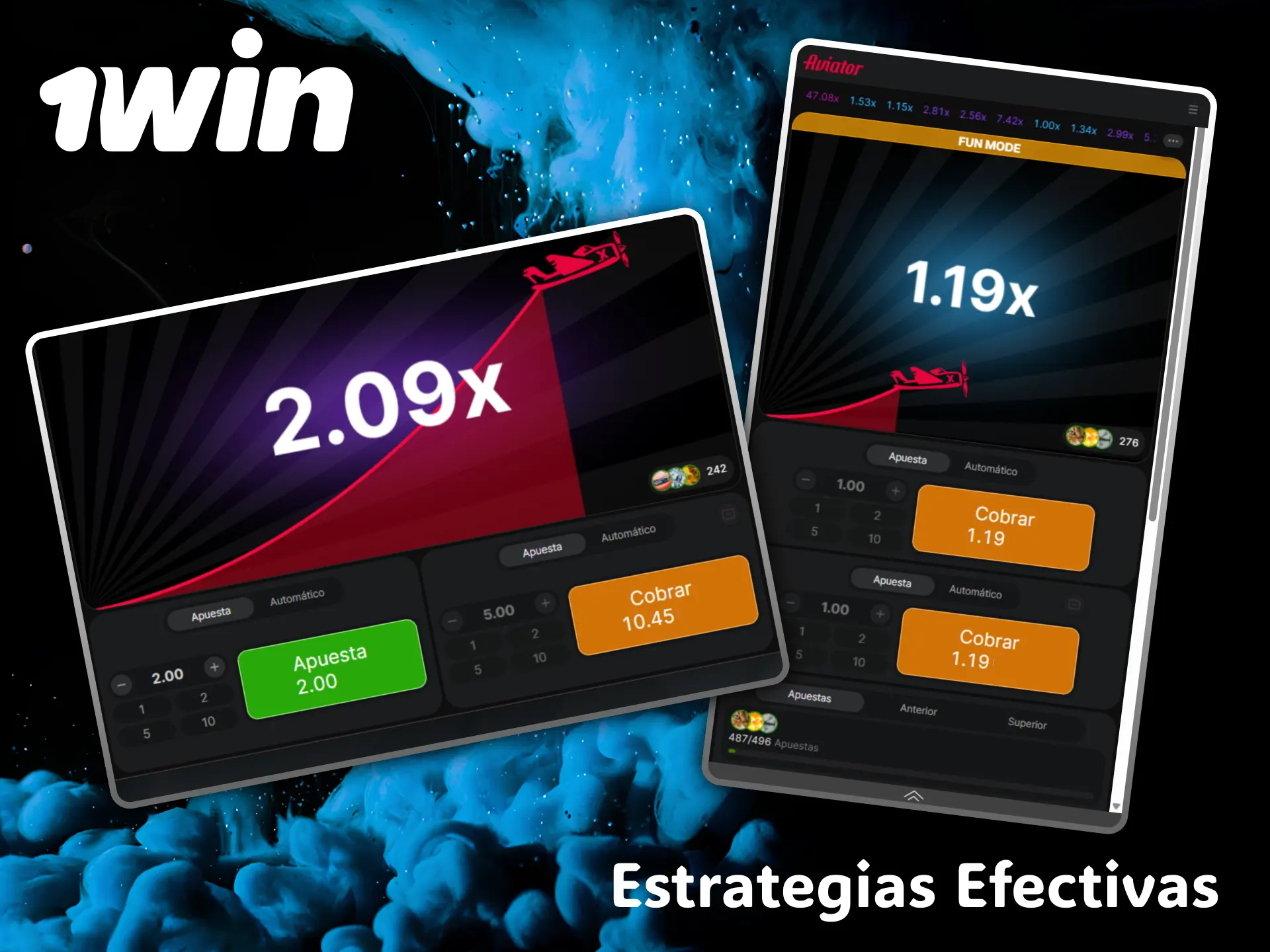 Aplica estrategias efectivas en Aviator para aumentar tus ganancias dentro del casino 1win.