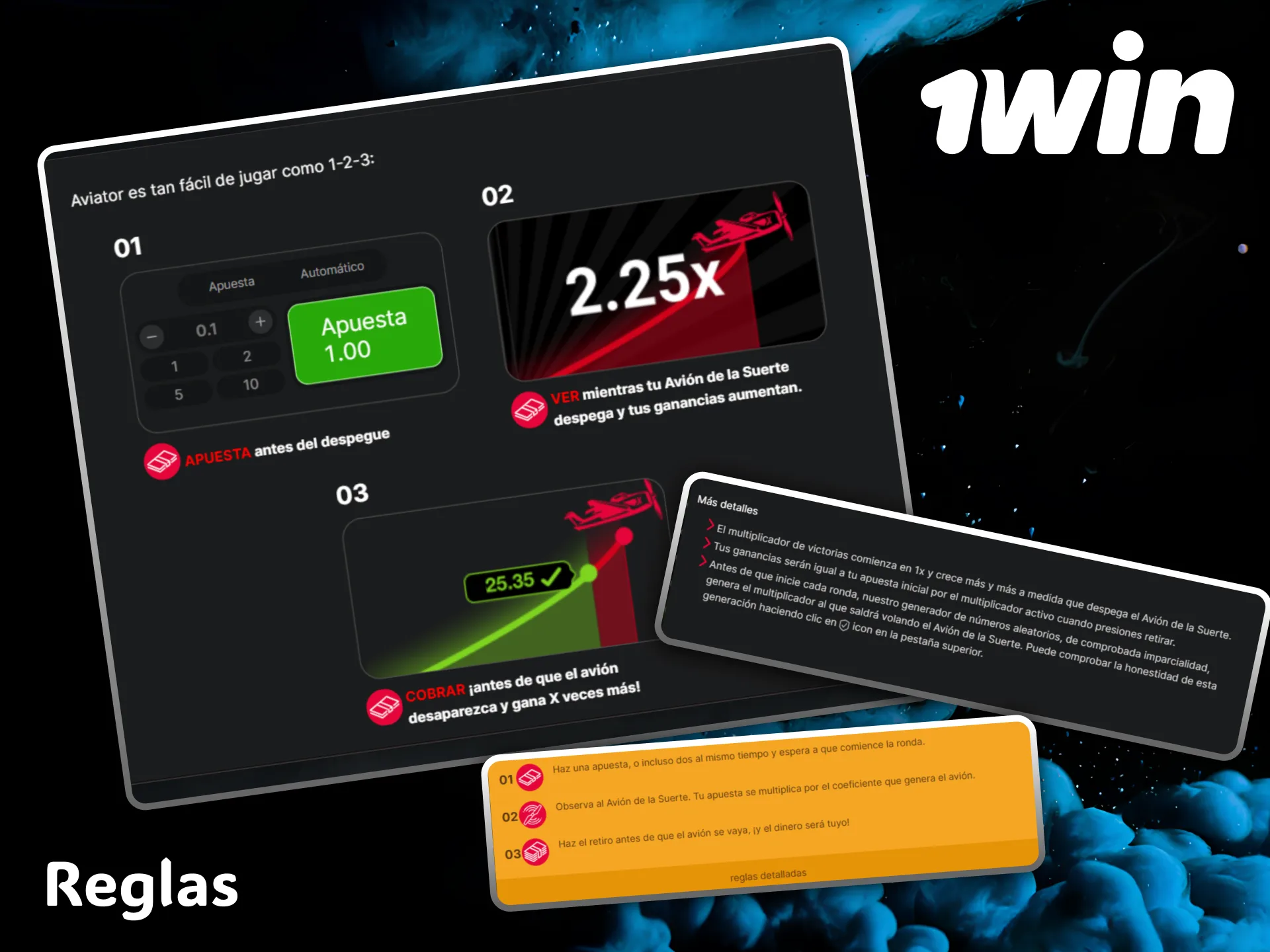 Conoce las sencillas reglas de Aviator para ganar premios espectaculares en casino 1win.