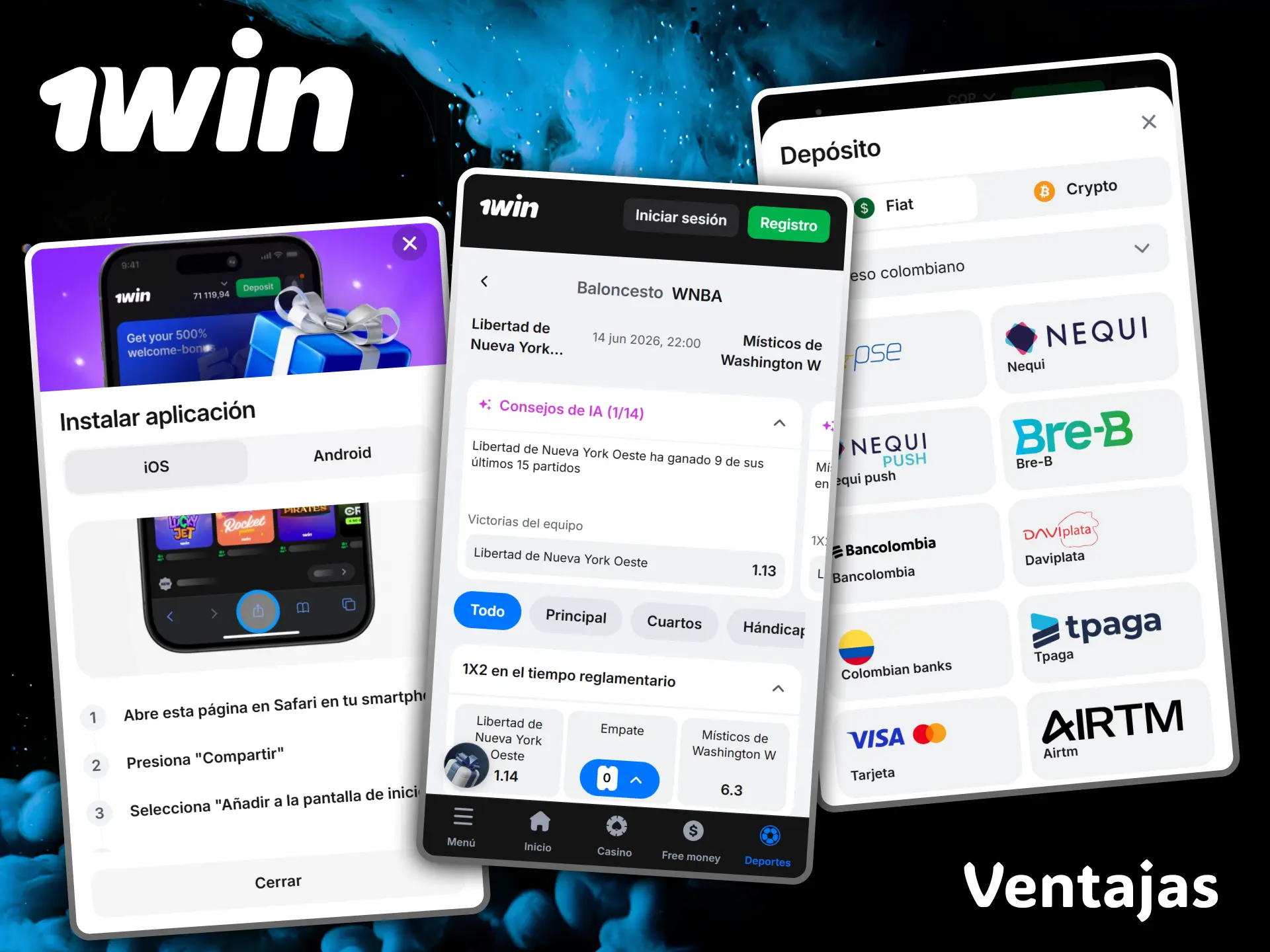 Aprovecha las grandes ventajas operativas y cuotas altas al apostar en baloncesto con 1win.