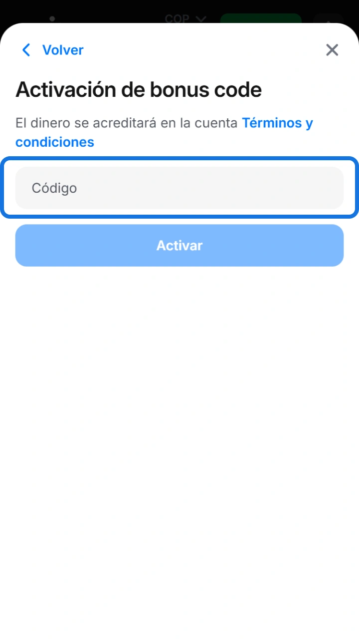Introduce tu código promocional fácilmente para desbloquear grandes beneficios dentro de la plataforma 1win.