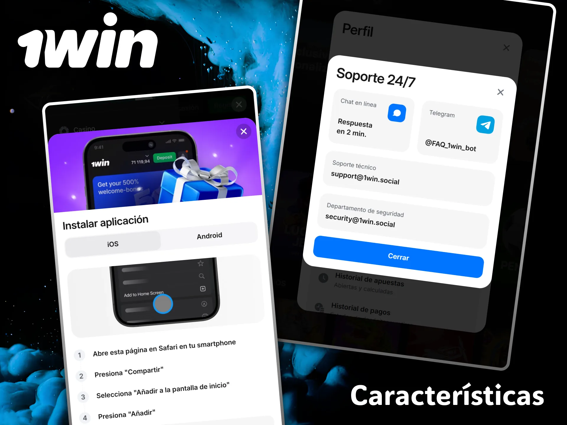 La aplicación móvil de casino 1win destaca por sus excelentes características y soporte 24/7.