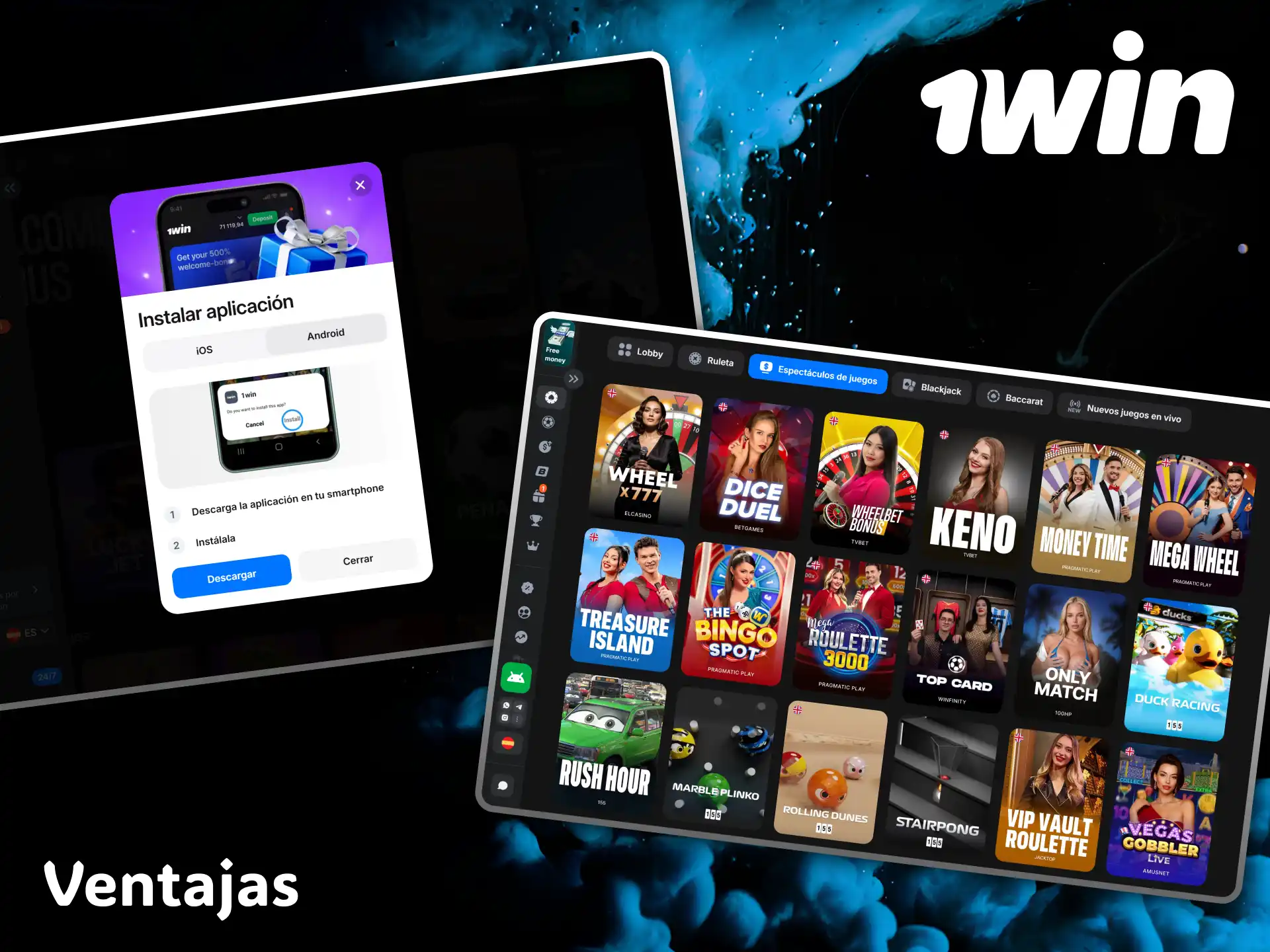 La aplicación de casino 1win destaca por sus grandes ventajas y su juego fluido.