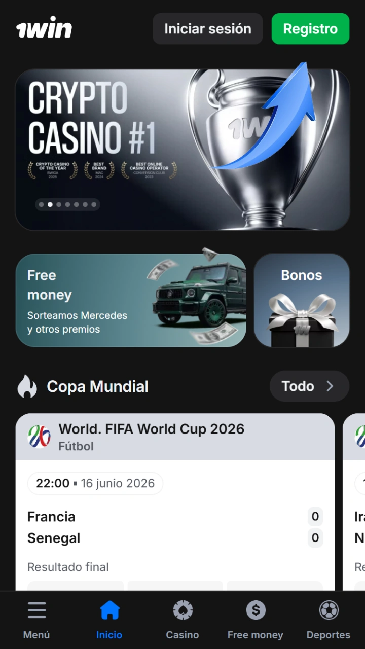 Visita el sitio web oficial y descubre la mejor plataforma de entretenimiento en 1win.