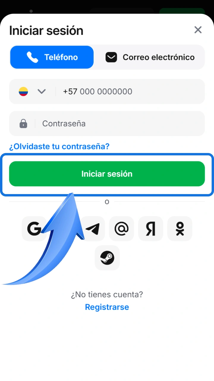 Inicia sesión de forma rápida y segura para disfrutar apostando al críquet en 1win.