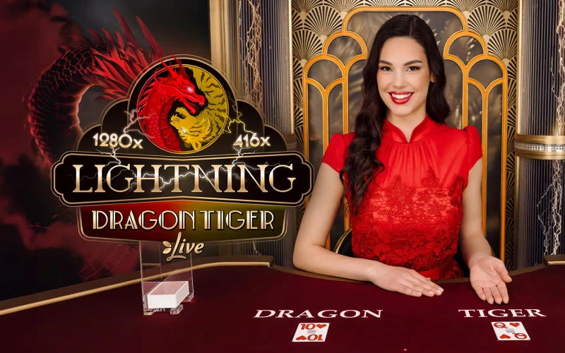 Descubre la rapidez y los grandes multiplicadores de Dragon Tiger en el casino 1win.