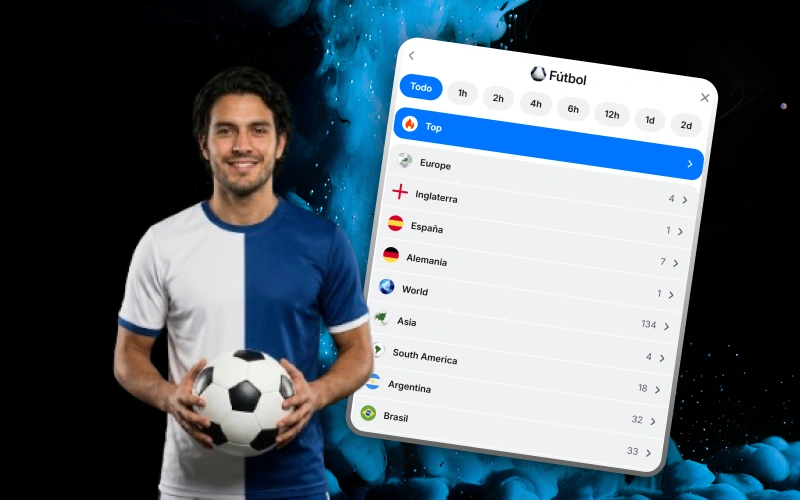 Apuesta en las ligas de fútbol más importantes del mundo con la potente aplicación 1win.