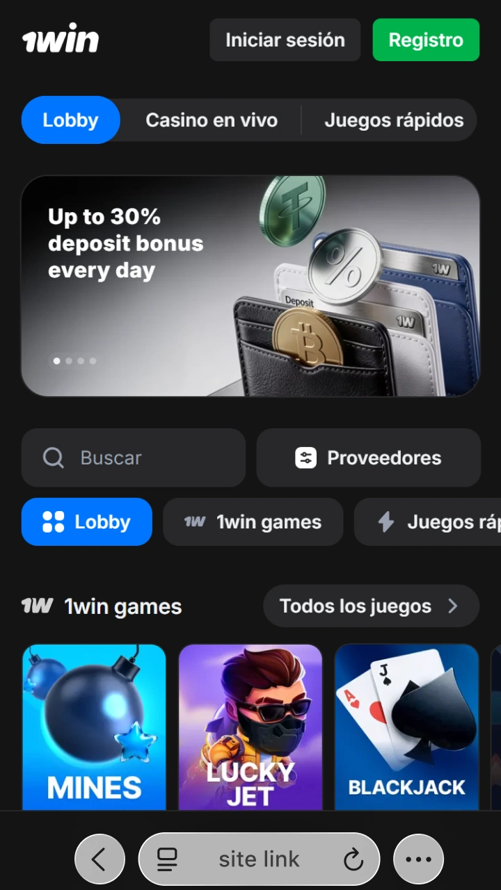 Visita el sitio oficial de 1win para empezar a jugar al emocionante JetX.