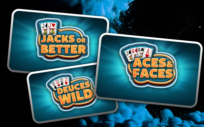 Demuestra tu estrategia jugando a los modernos juegos de video póker en casino 1win.