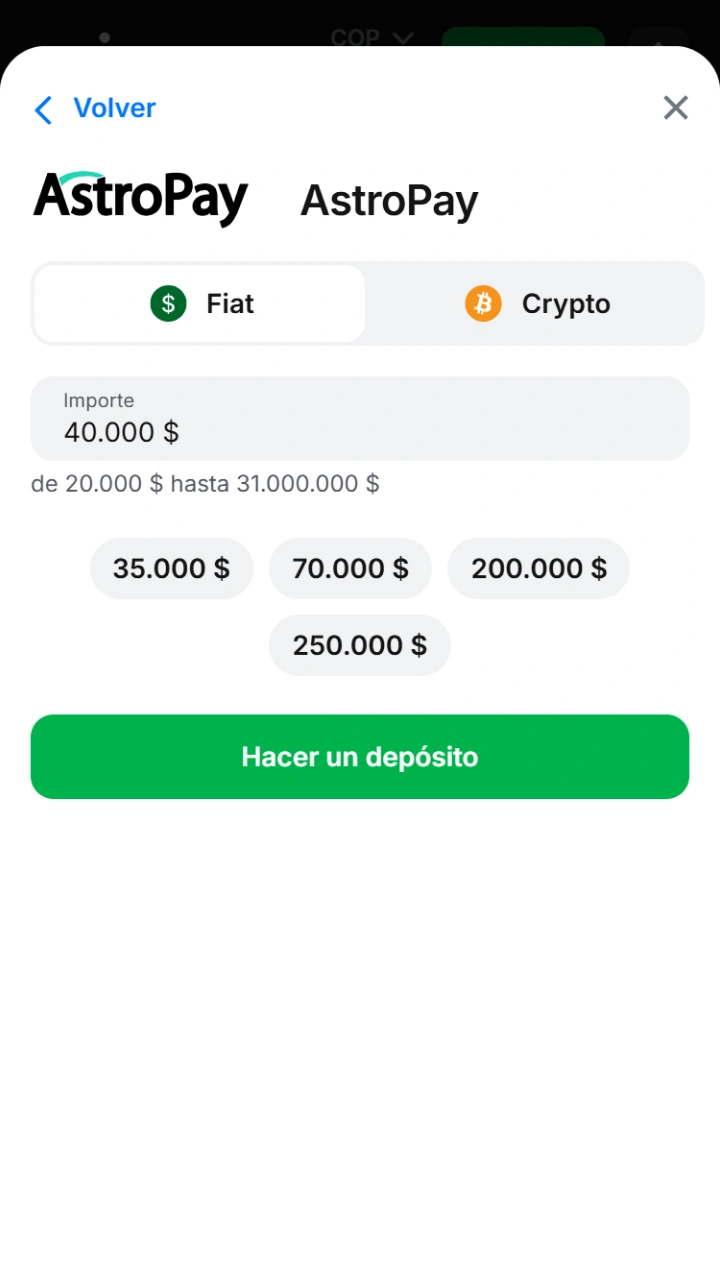 Realiza un depósito seguro en casino 1win para apostar con dinero real en Lucky Jet.