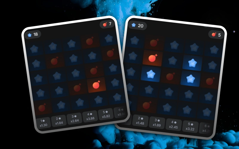 Увеличьте количество шахт в игре 1win Mines, чтобы многократно увеличить свой потенциальный доход.