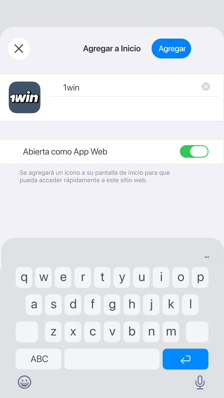 Confirma la instalación de la web app en 1win para no perderte ninguna ronda de Penalty Shoot-out.