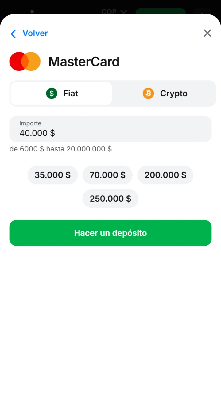 Realiza un depósito seguro con MasterCard en casino 1win para apostar dinero real en Penalty Shoot-out.