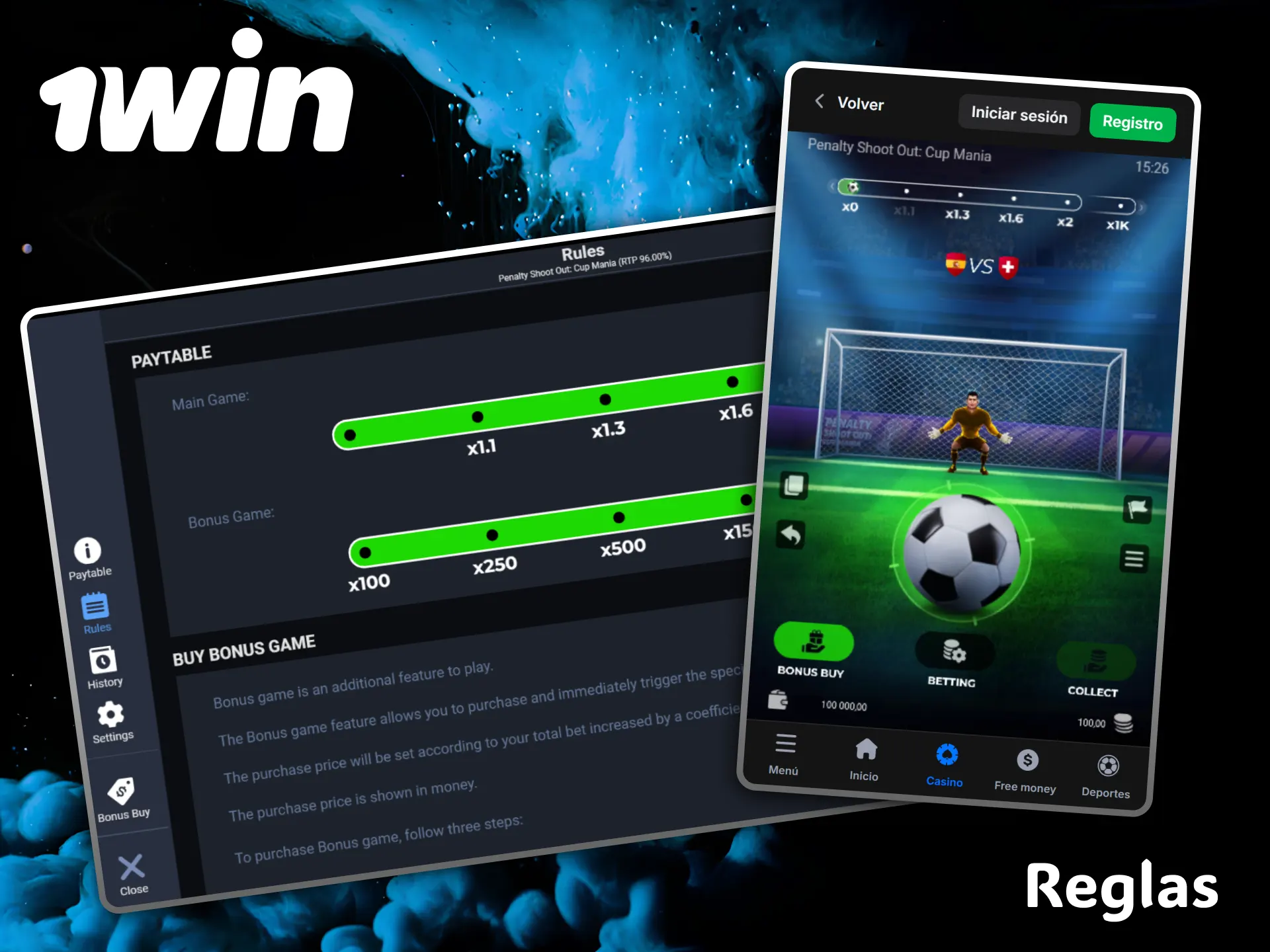 Conoce las reglas claras de Penalty Shoot-out para asegurar premios increíbles dentro del casino 1win.