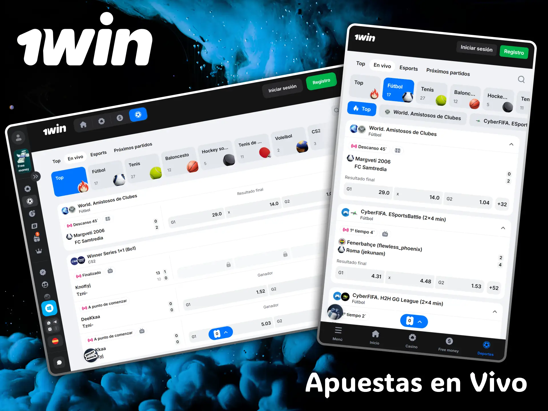 Siente la adrenalina del deporte con las apuestas en vivo en la plataforma 1win.