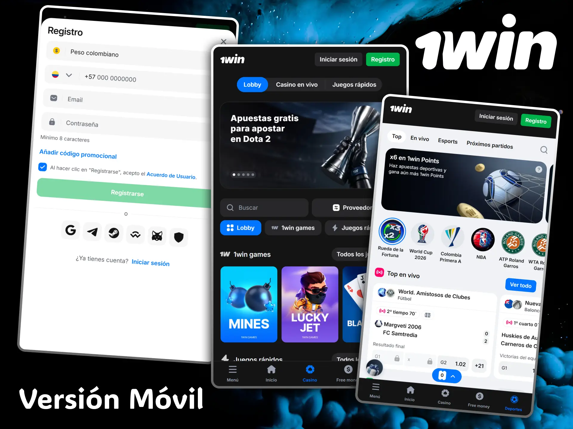 La cómoda versión móvil de 1win te permite apostar y jugar desde cualquier lugar
