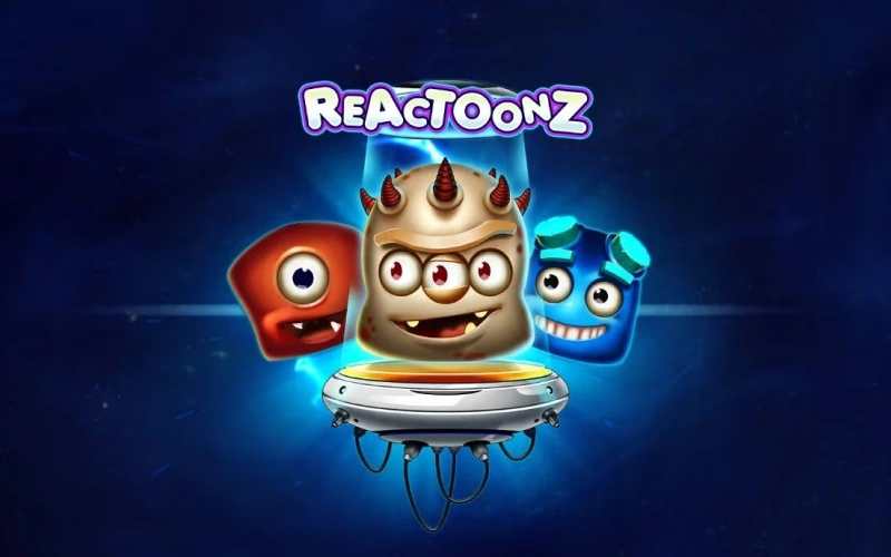 Diviértete con los simpáticos extraterrestres del emocionante y dinámico juego Reactoonz en casino 1win.