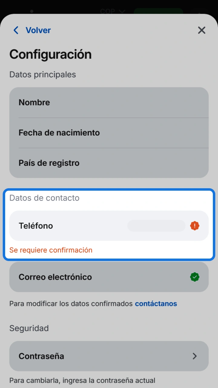 Completa los sencillos pasos de verificación y espera la rápida aprobación en la plataforma 1win.