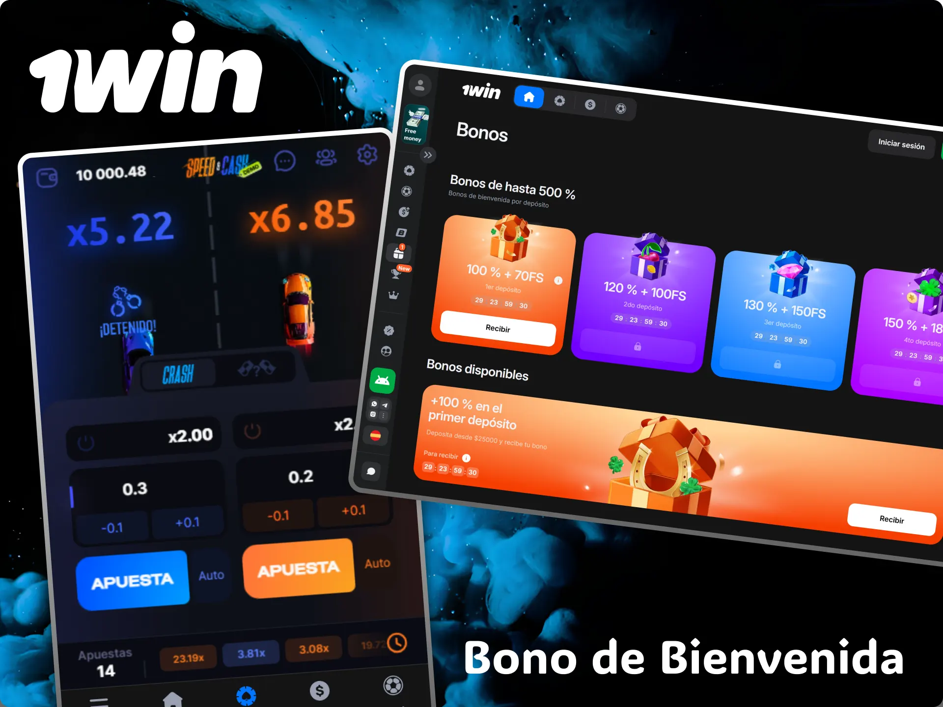 Reclama tu generoso bono de bienvenida en casino 1win para jugar al máximo en Speed-n-Cash.