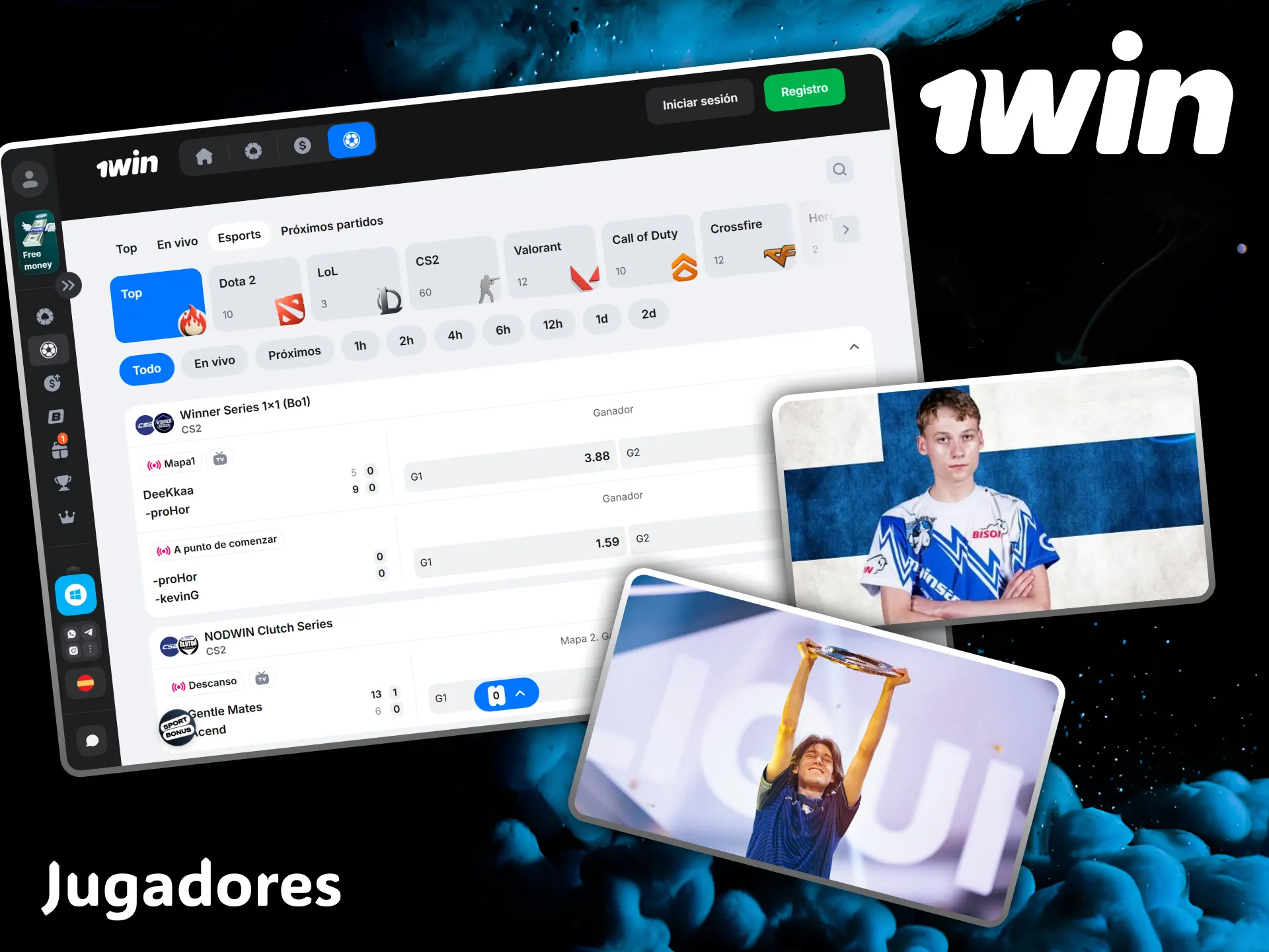 Apuesta por los jugadores profesionales más destacados de StarCraft usando la plataforma 1win.