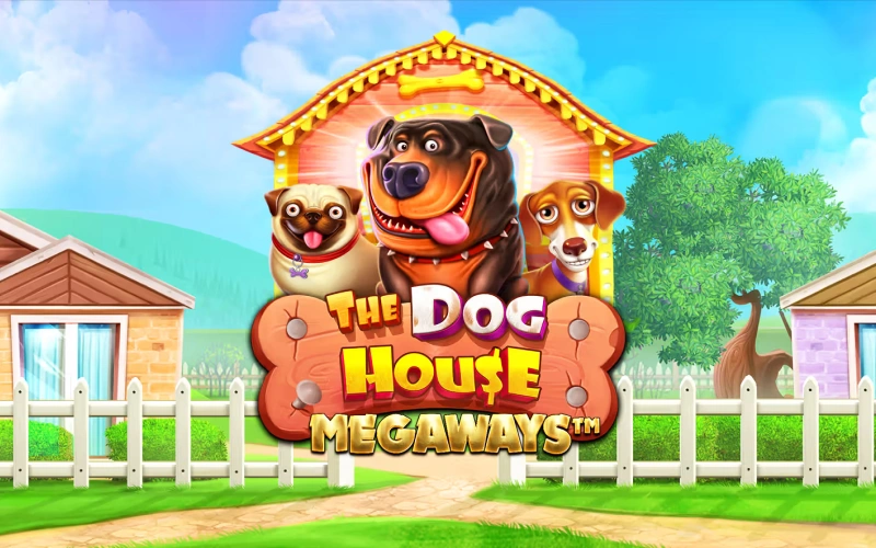 Multiplica tus ganancias con los divertidos cachorros de The Dog House Megaways en casino 1win.
