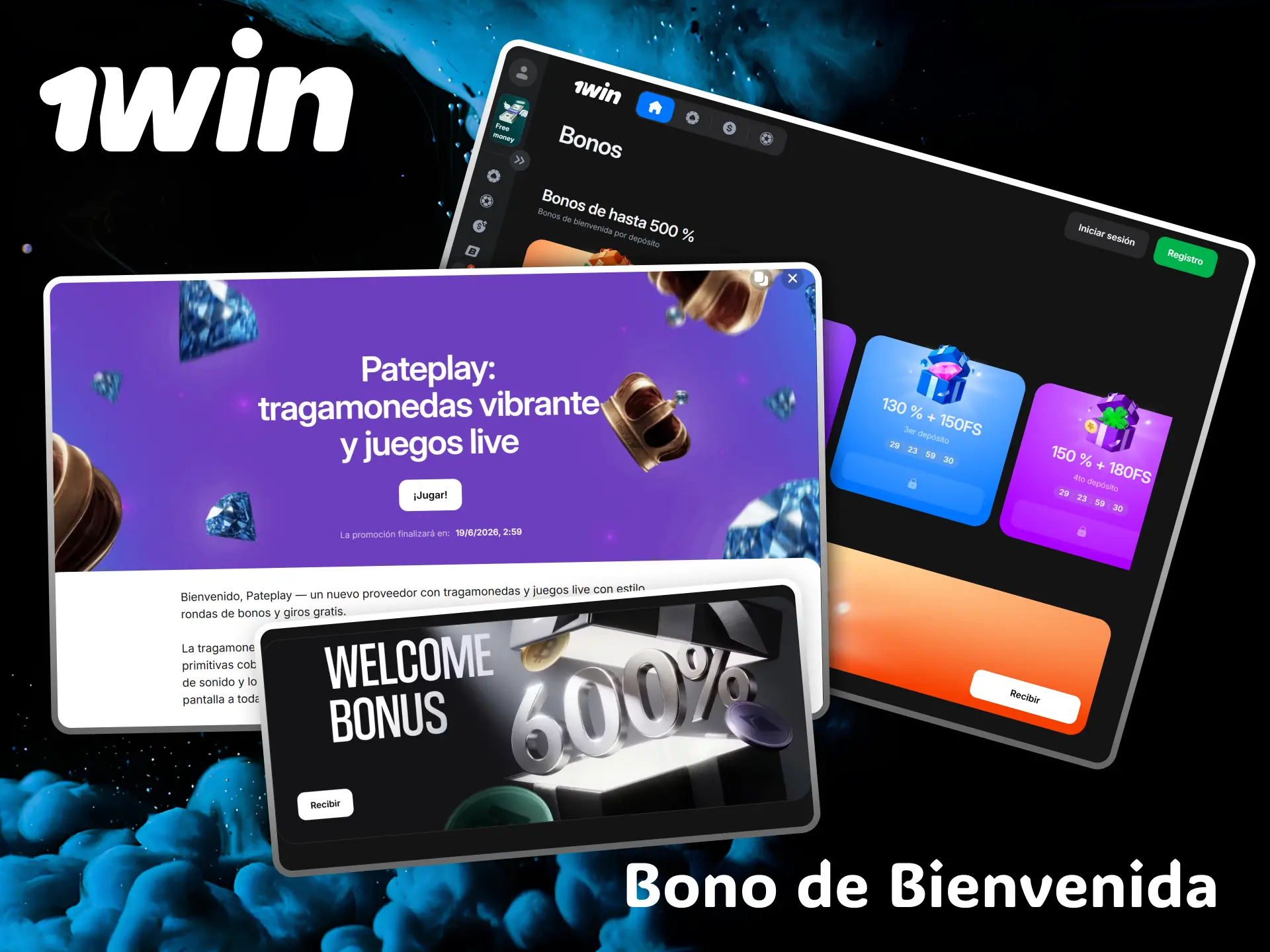 El casino 1win te recibe con un magnífico bono de bienvenida para jugar tragamonedas.