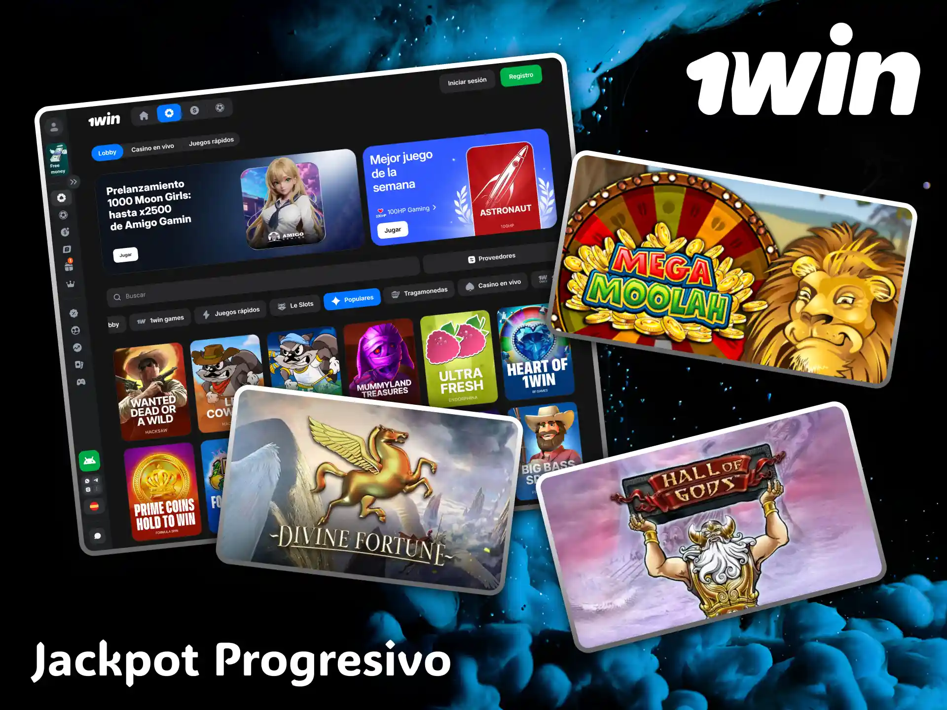 El casino 1win ofrece tragamonedas con jackpot progresivo para ganar premios realmente millonarios.